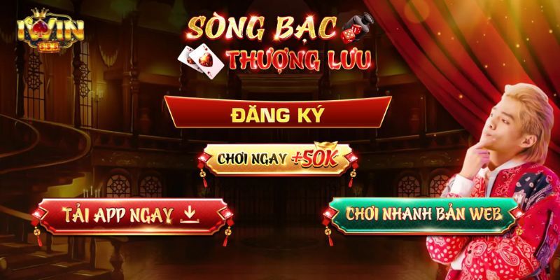 Thành viên Iwin tìm link tải app tại chính cổng game 